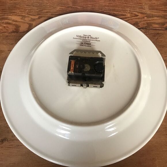 Villeroy & Boch Le Cirque Clock Plate - Picture 4 of 4